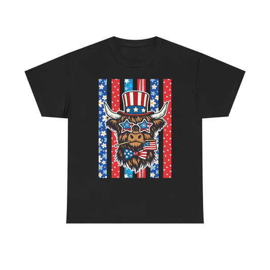 American Flag Western Tee (Stars & Stripes)