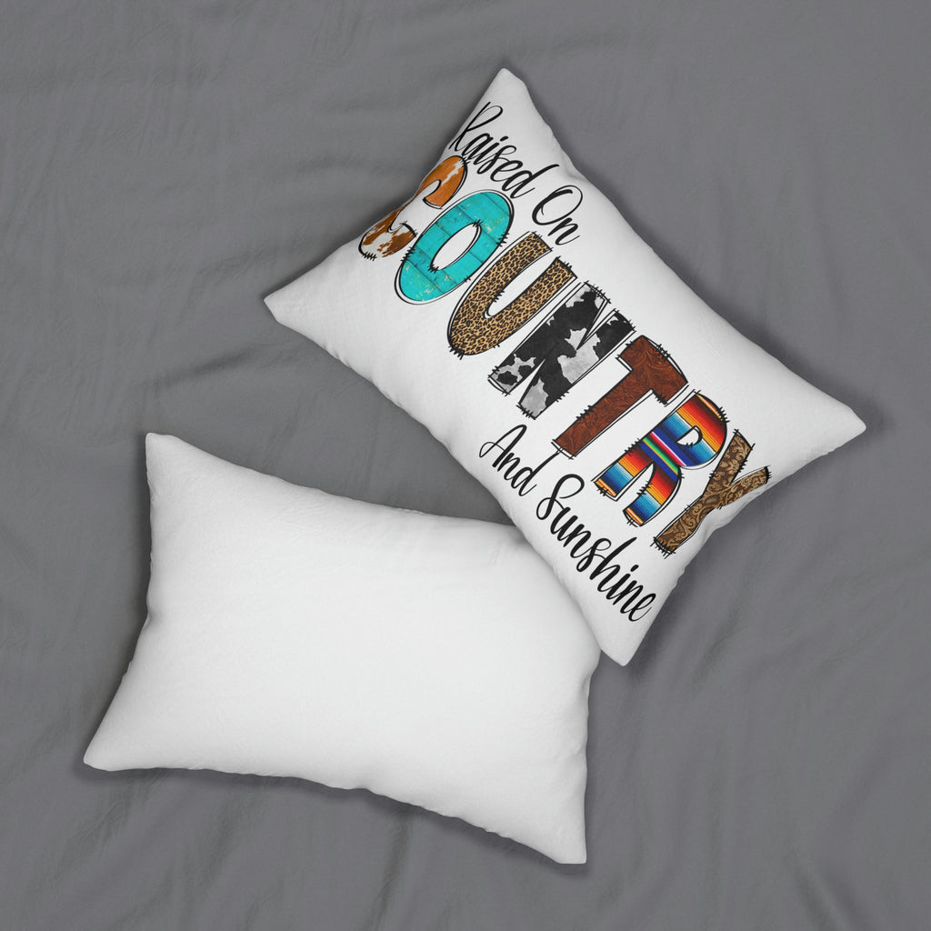 Spun Polyester Lumbar Pillow