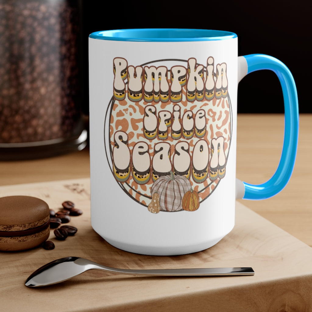 Two-Tone Coffee Mugs, 15oz