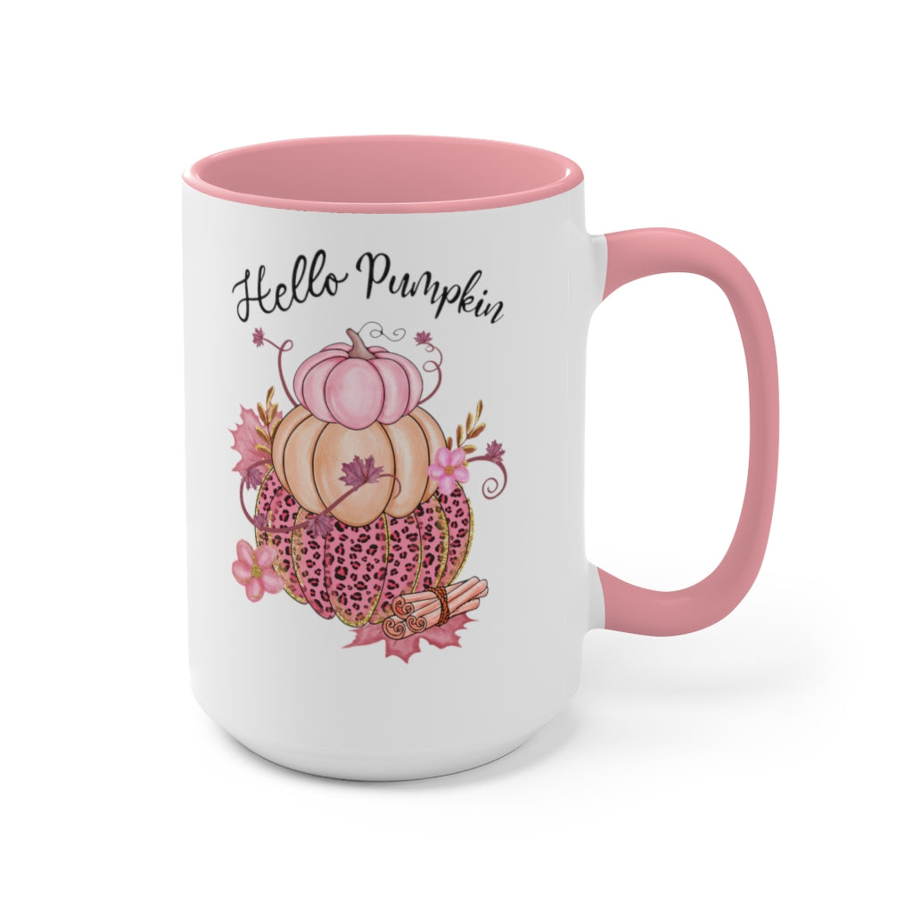 Two-Tone Coffee Mugs, 15oz
