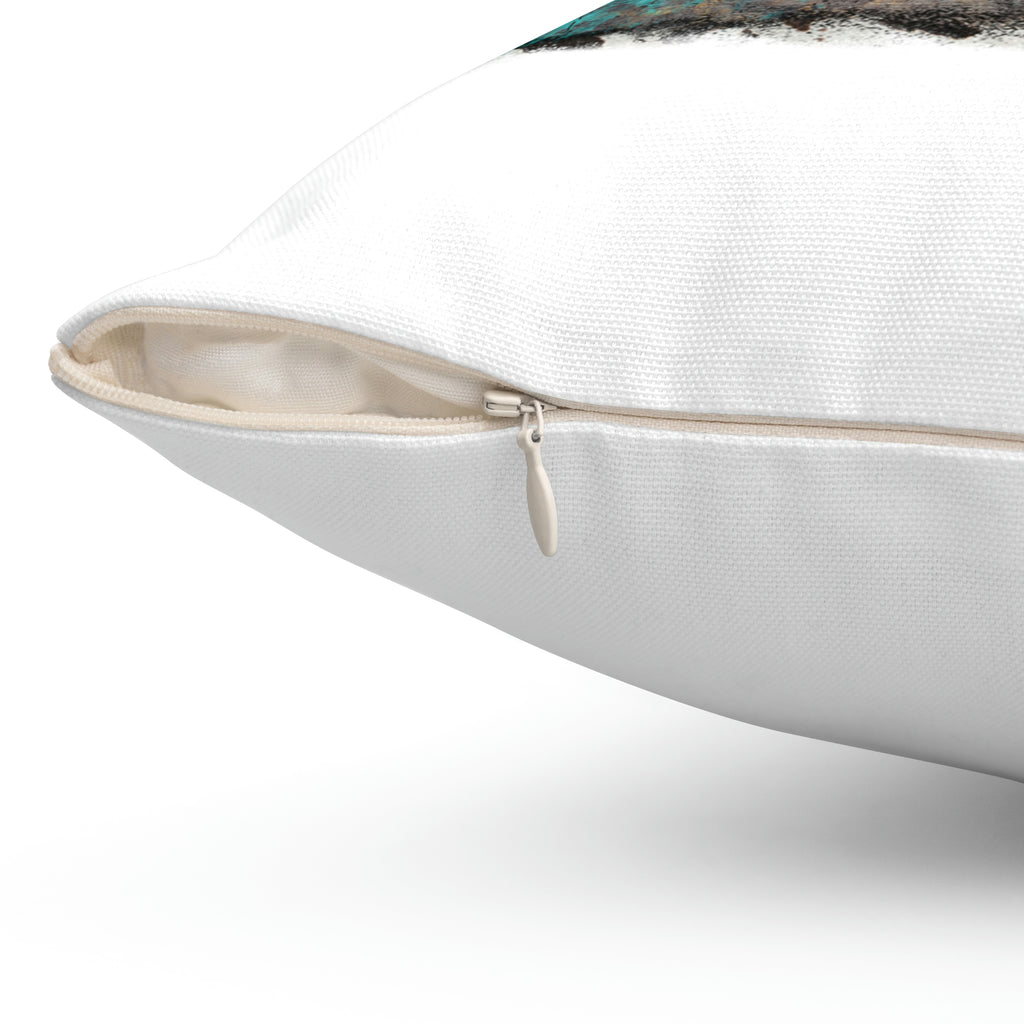 Spun Polyester Square Pillow