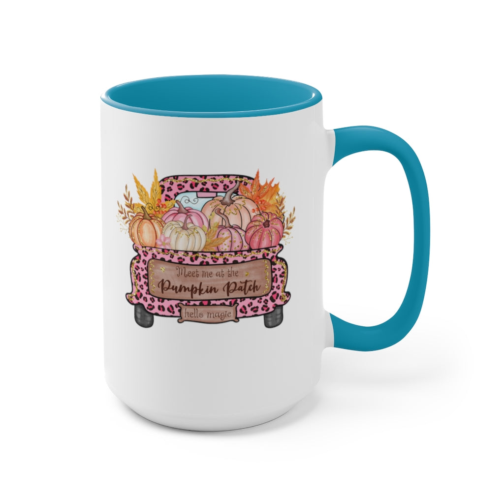 Two-Tone Coffee Mugs, 15oz