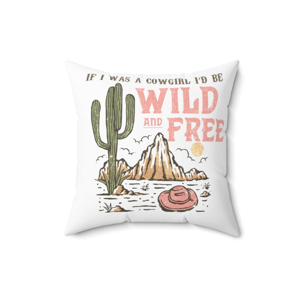 Spun Polyester Square Pillow