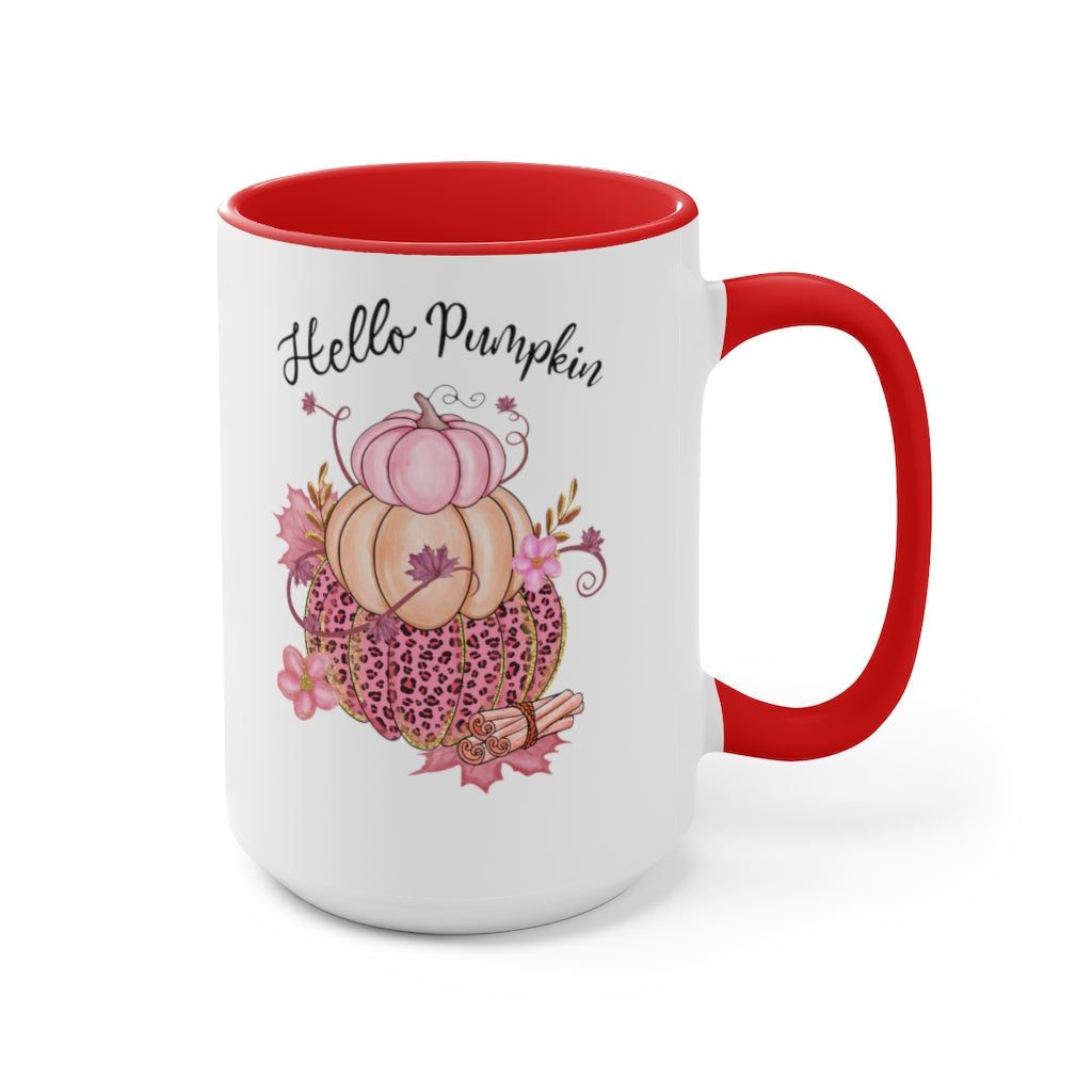 Two-Tone Coffee Mugs, 15oz