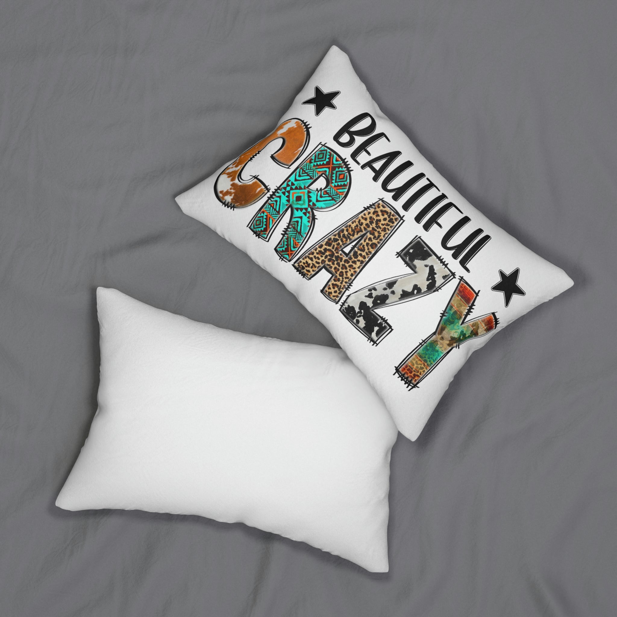 Spun Polyester Lumbar Pillow