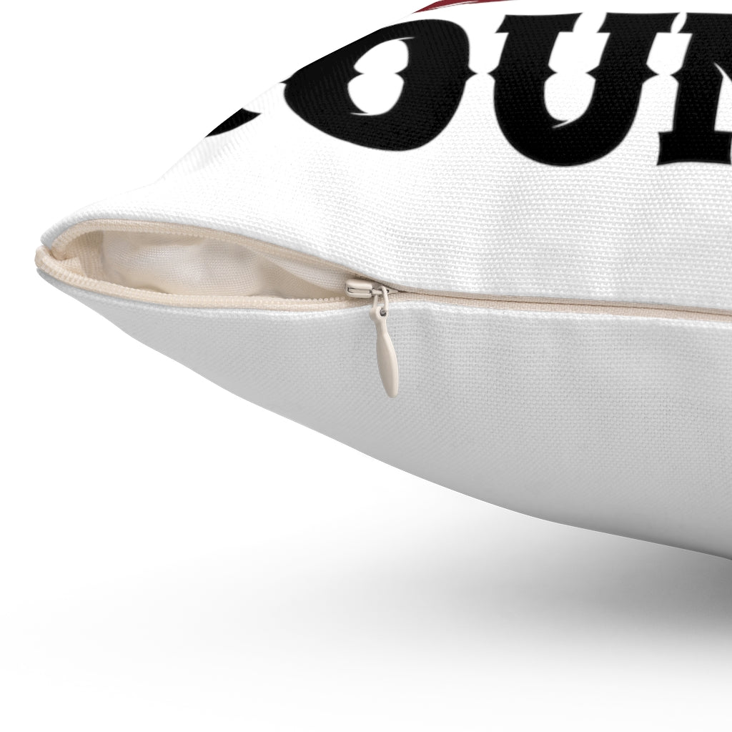 Spun Polyester Square Pillow