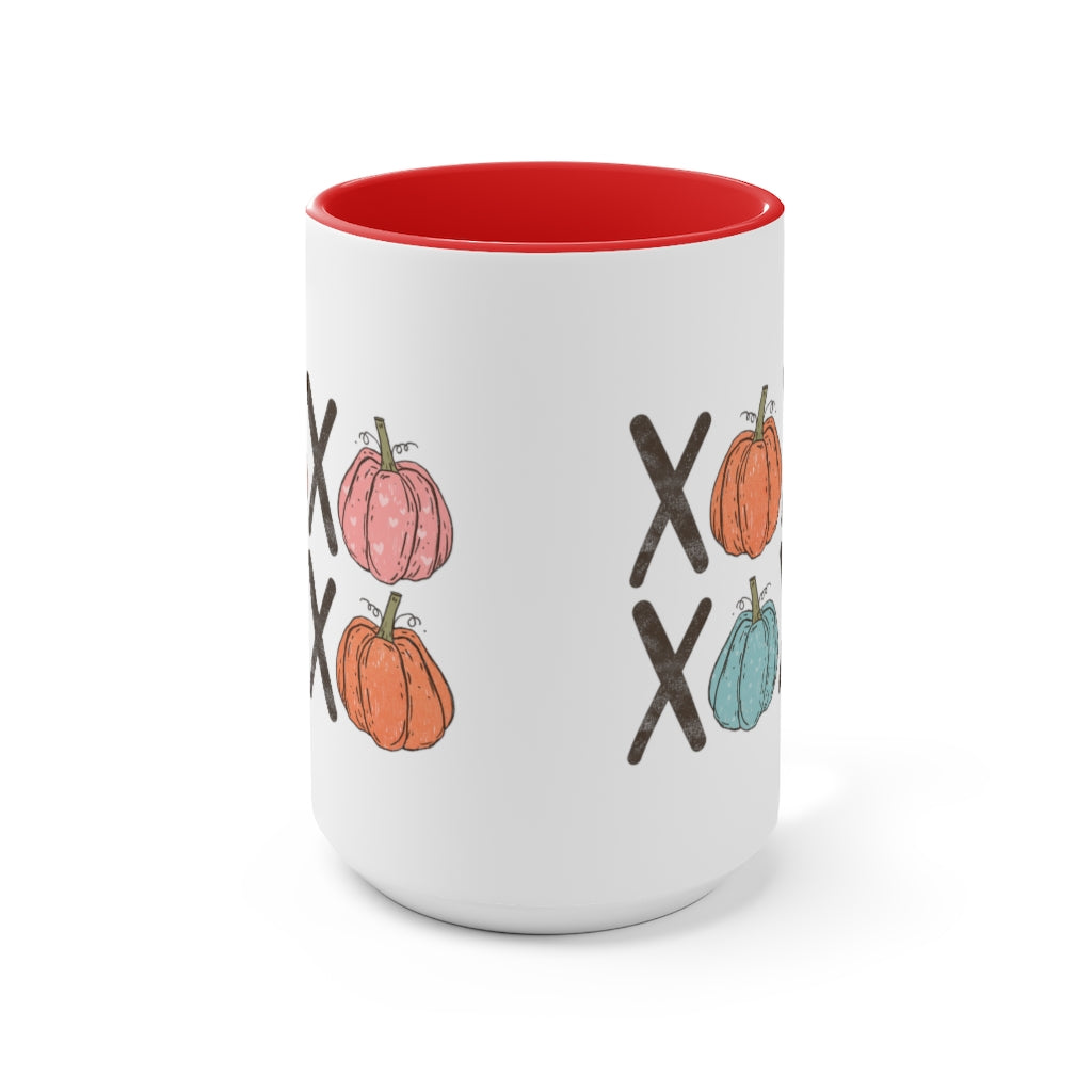 Two-Tone Coffee Mugs, 15oz