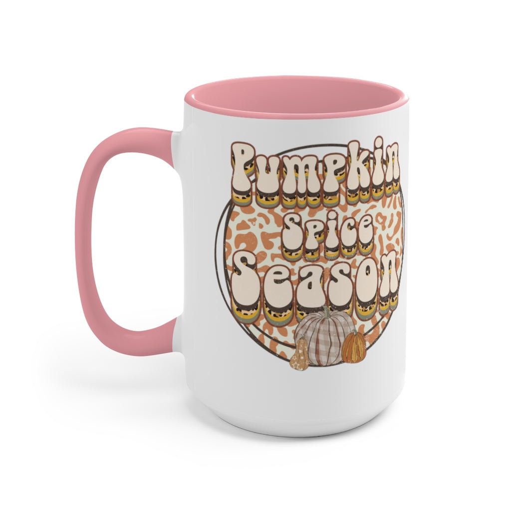Two-Tone Coffee Mugs, 15oz