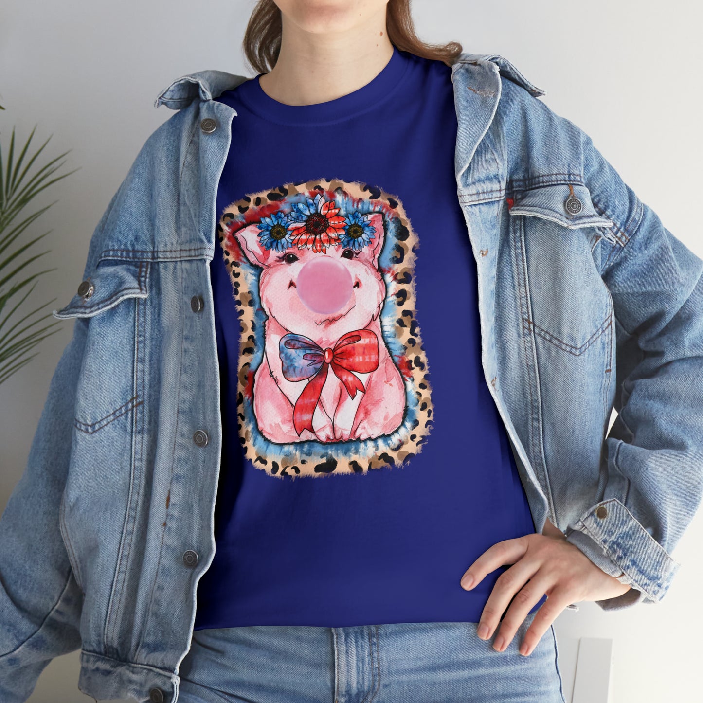 Patriotic Pig Graphic Tee