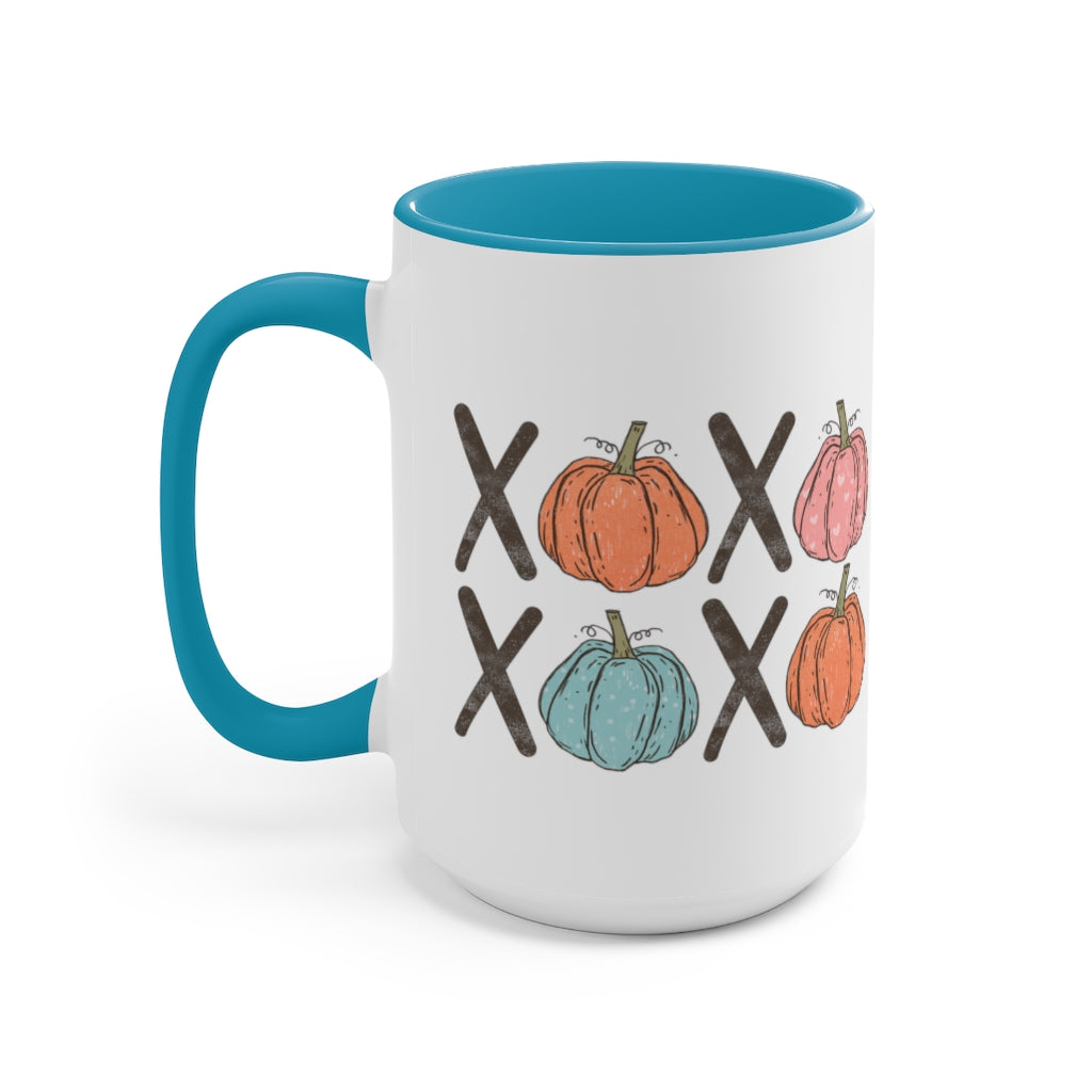 Two-Tone Coffee Mugs, 15oz