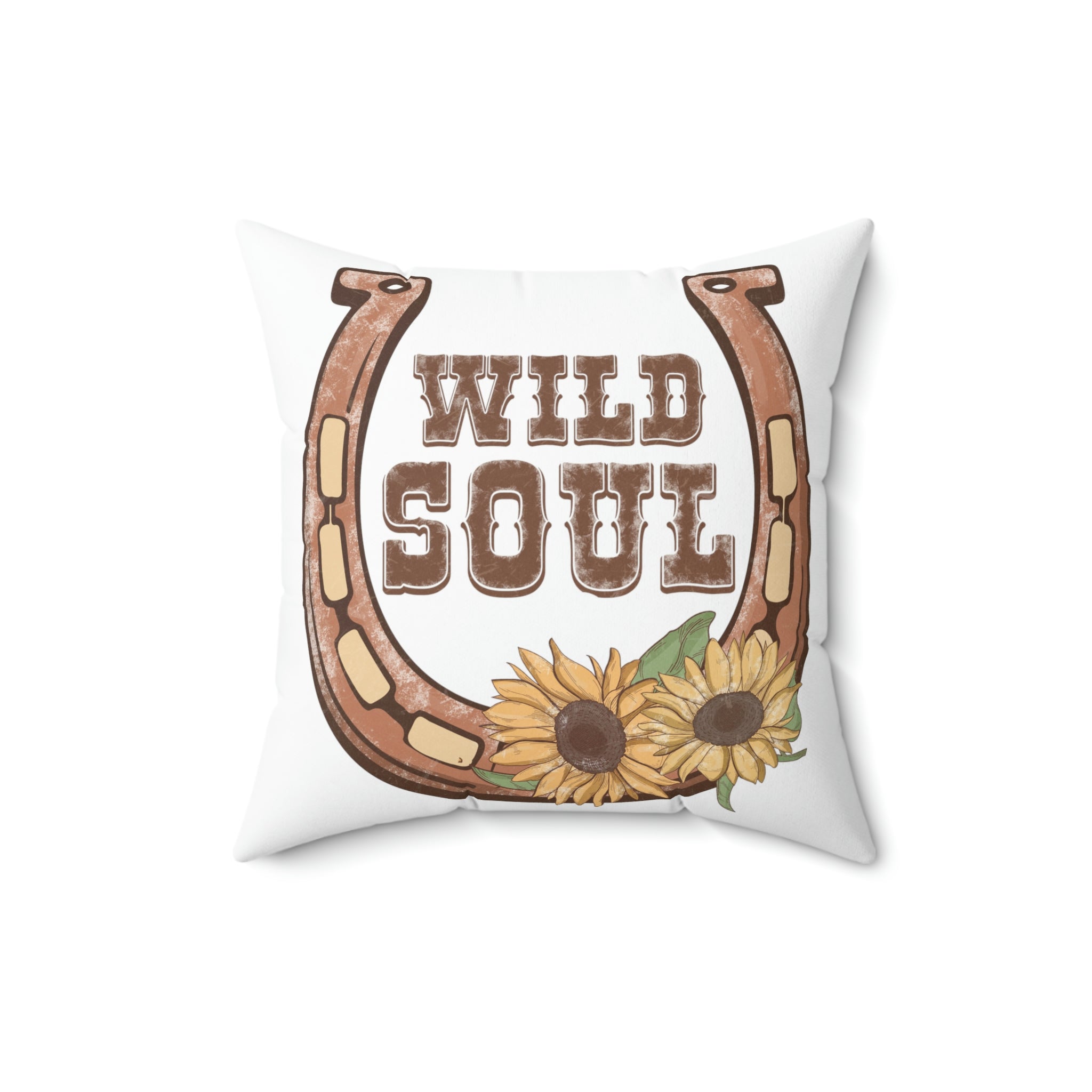 Spun Polyester Square Pillow