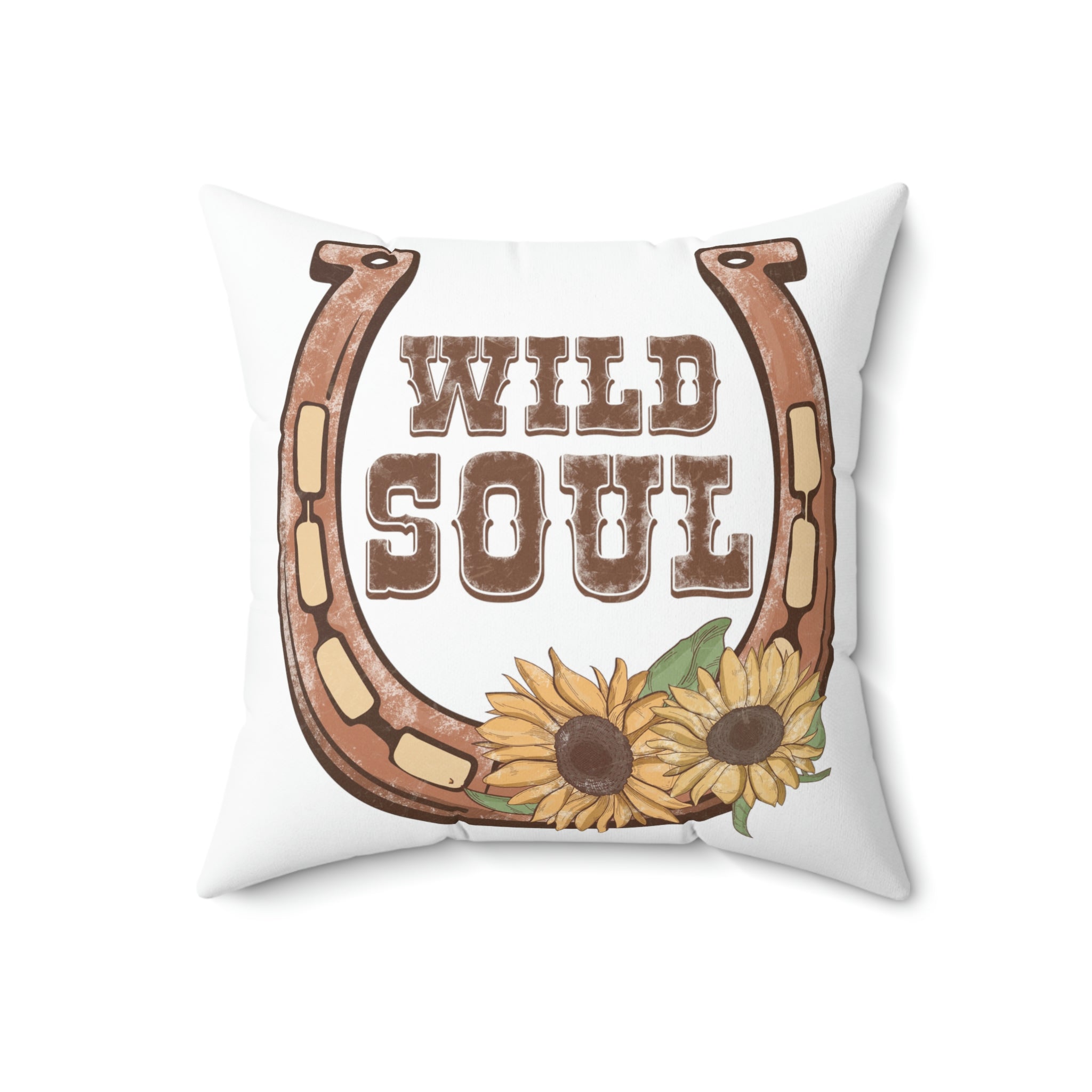 Spun Polyester Square Pillow