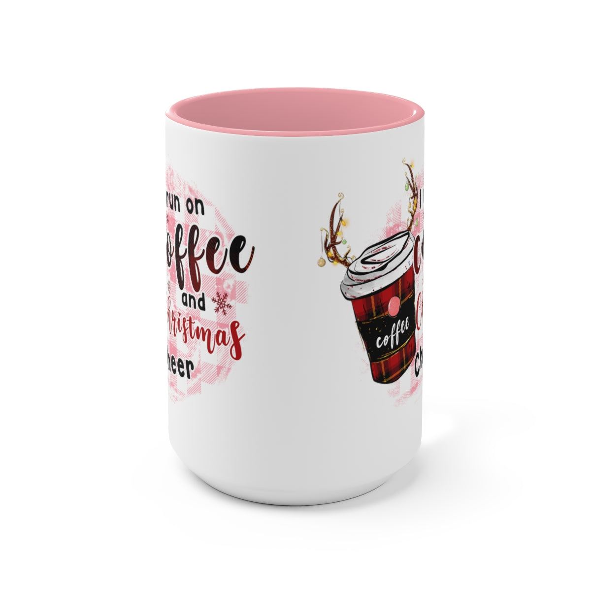 Two-Tone Coffee Mugs, 15oz