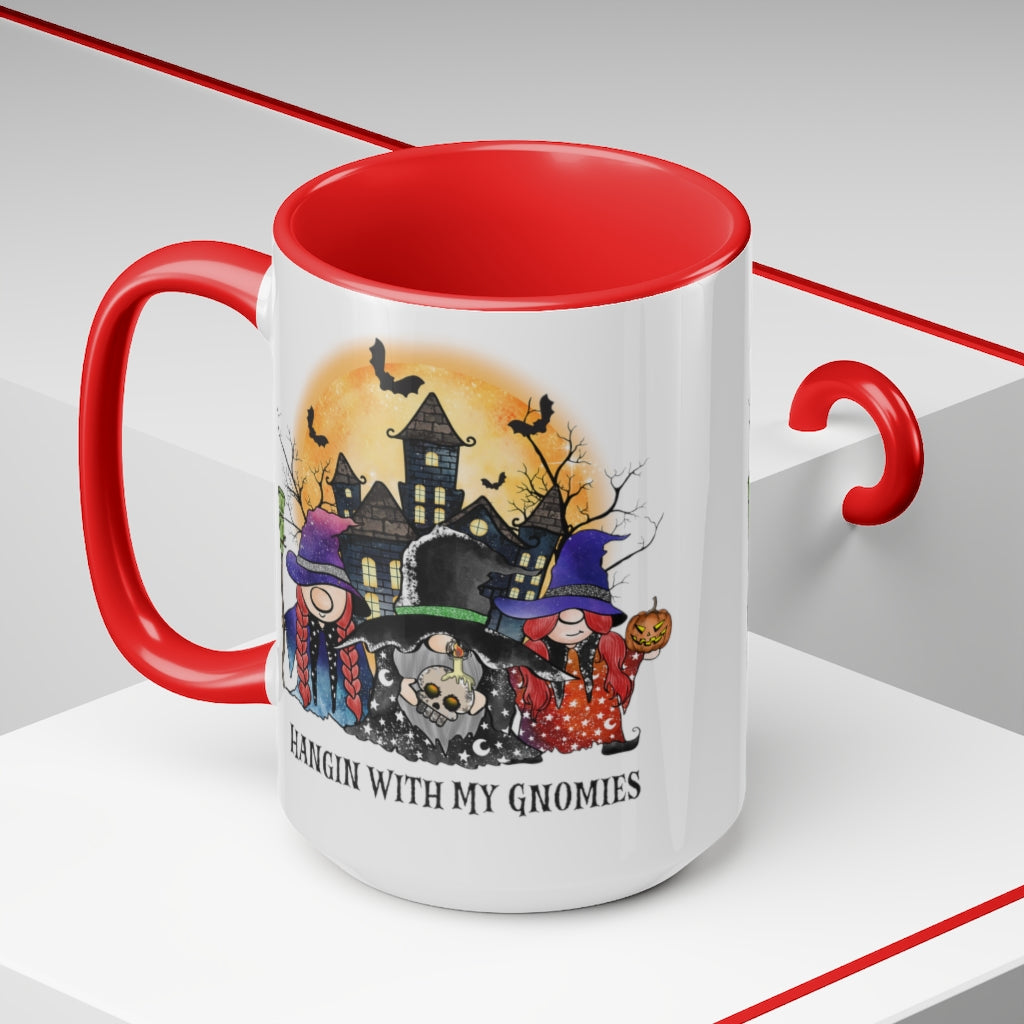 Two-Tone Coffee Mugs, 15oz