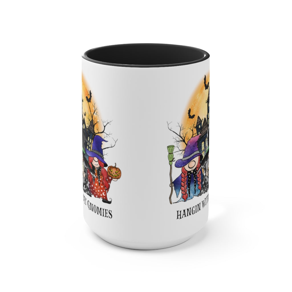 Two-Tone Coffee Mugs, 15oz