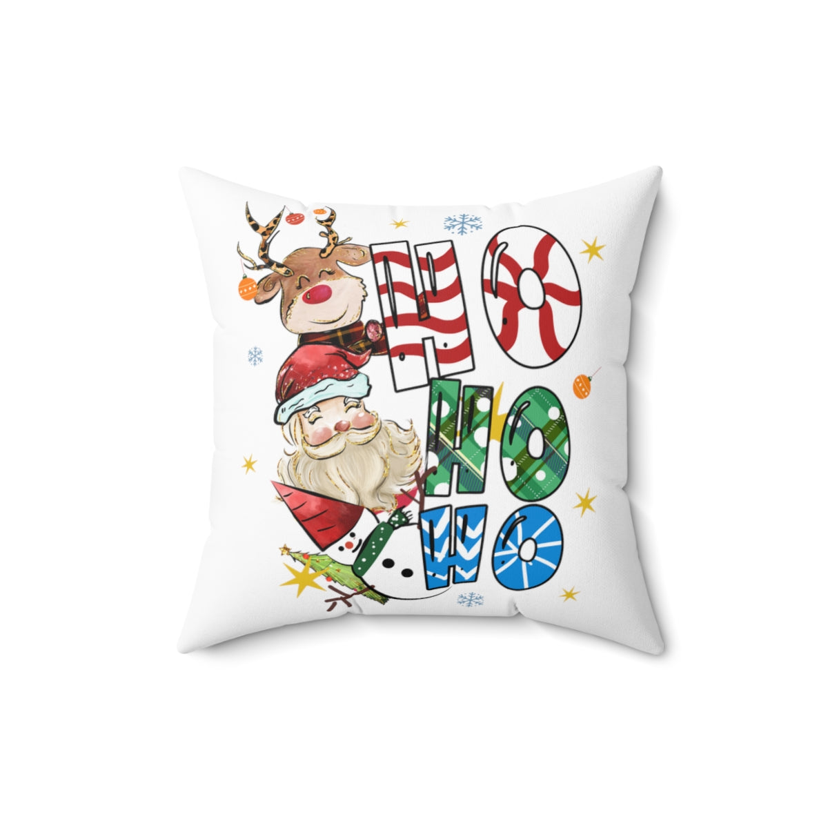 Spun Polyester Square Pillow