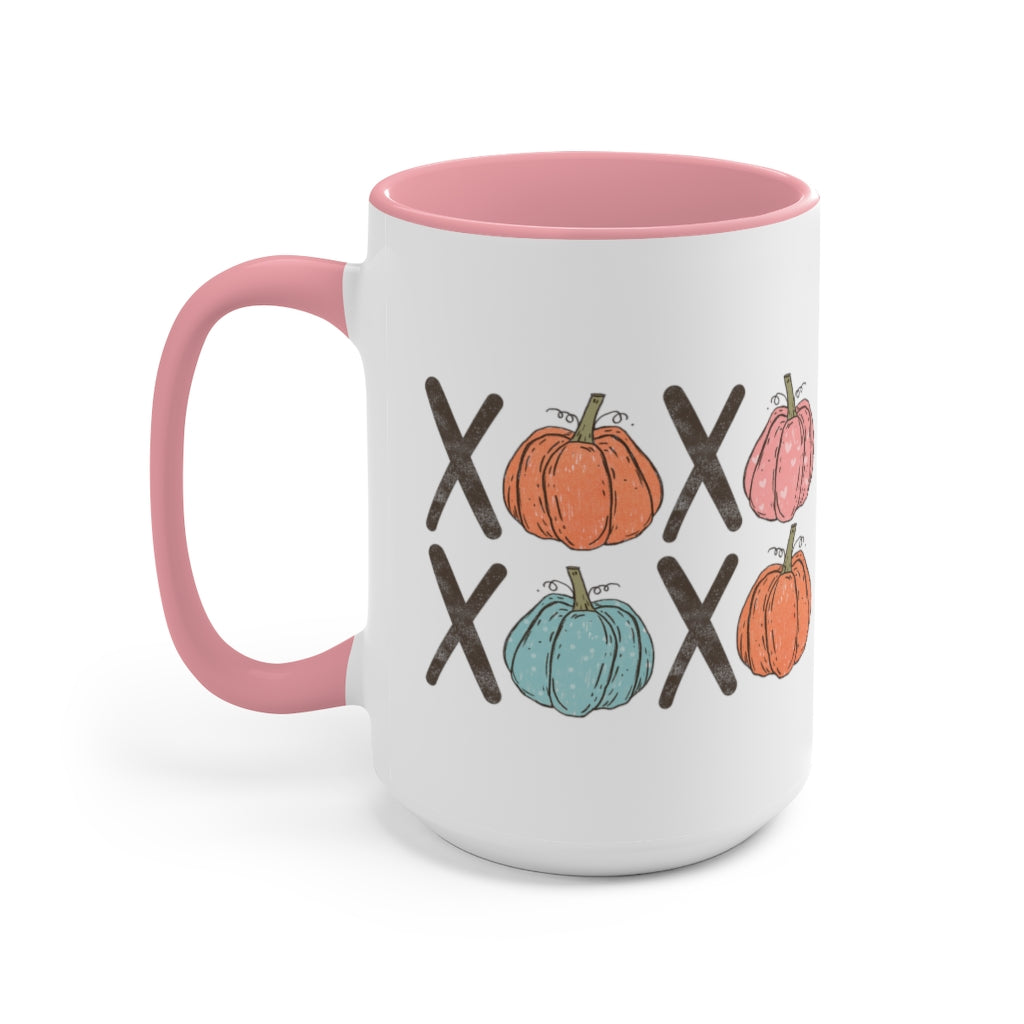 Two-Tone Coffee Mugs, 15oz