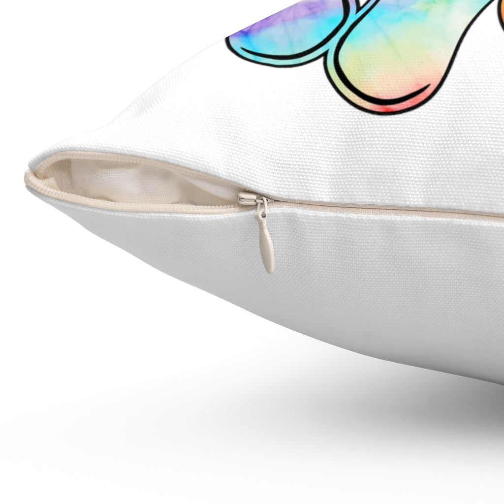 Spun Polyester Square Pillow