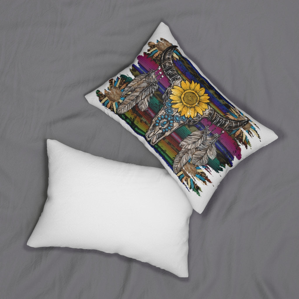 Spun Polyester Lumbar Pillow