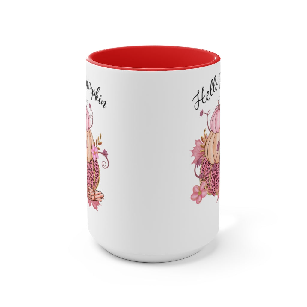 Two-Tone Coffee Mugs, 15oz