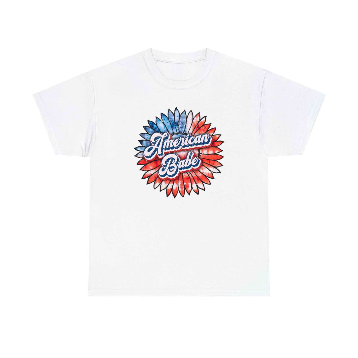 American Babe Patriotic Heavy Cotton Tee