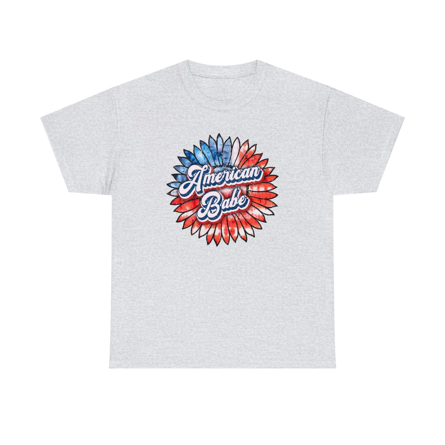 American Babe Patriotic Heavy Cotton Tee