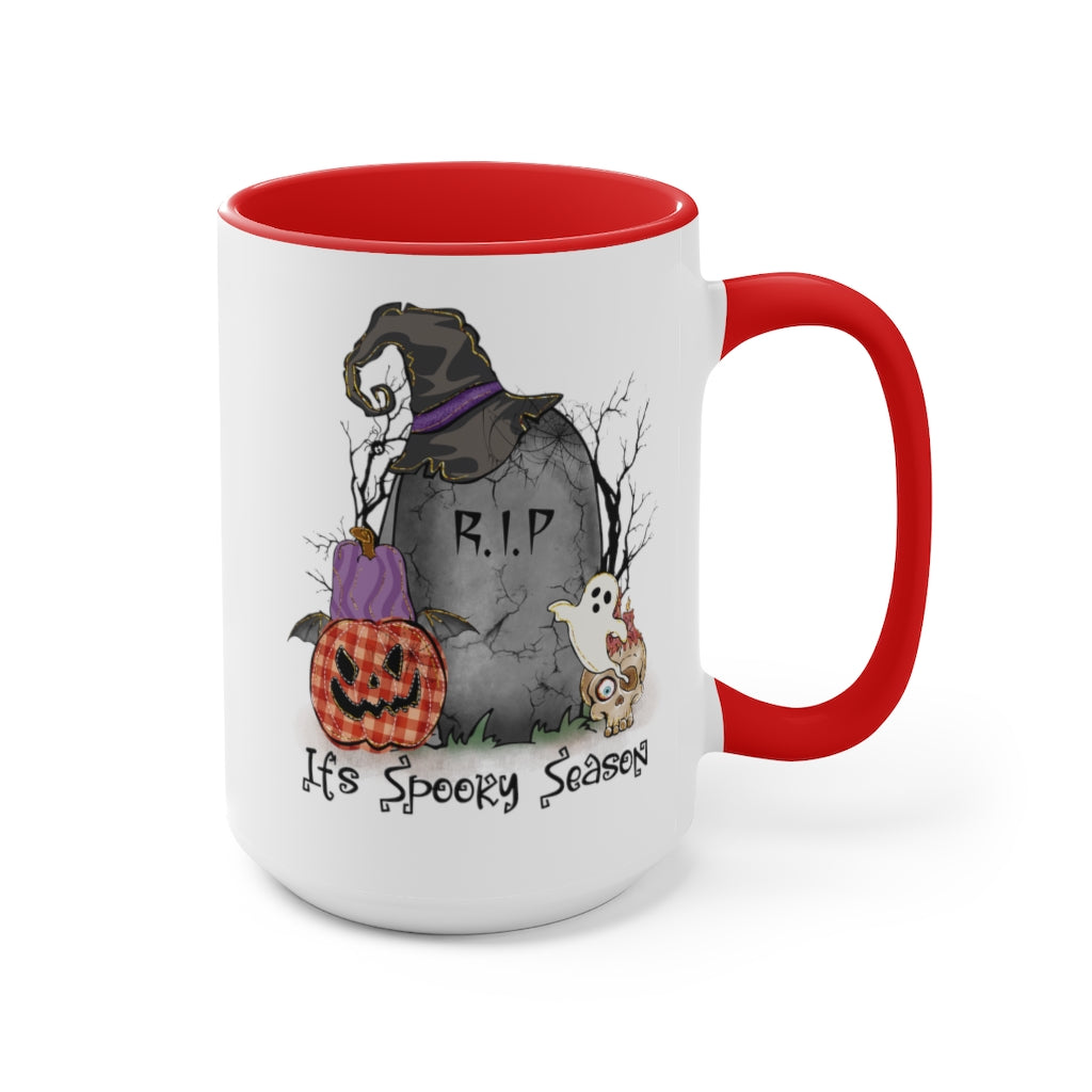 Two-Tone Coffee Mugs, 15oz