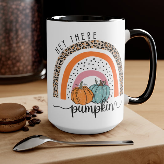 Two-Tone Coffee Mugs, 15oz