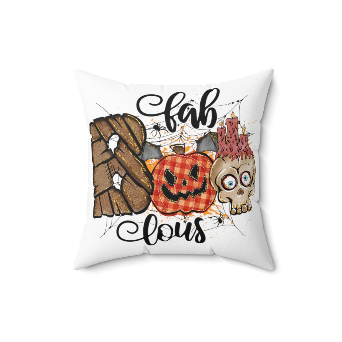 Spun Polyester Square Pillow