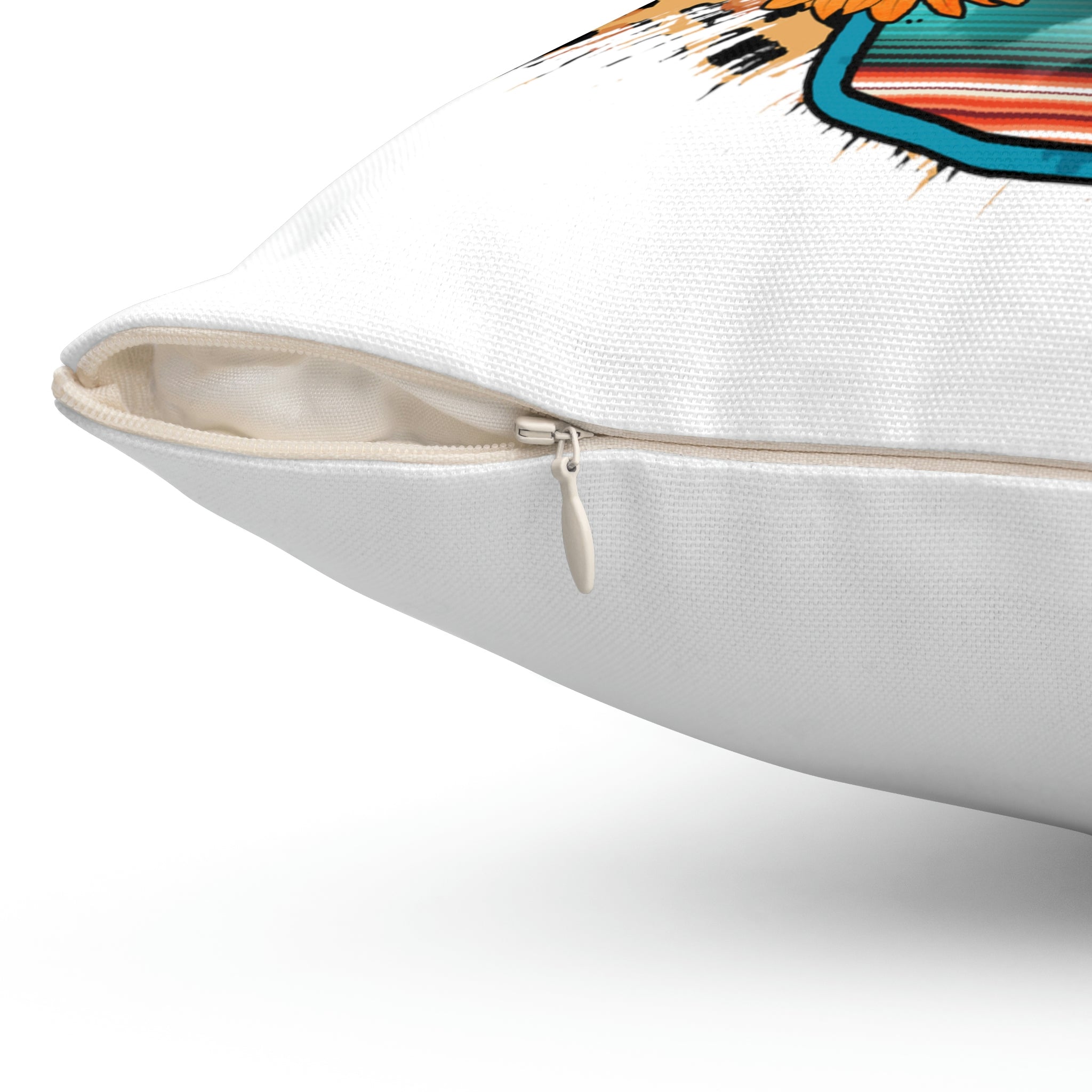 Spun Polyester Square Pillow