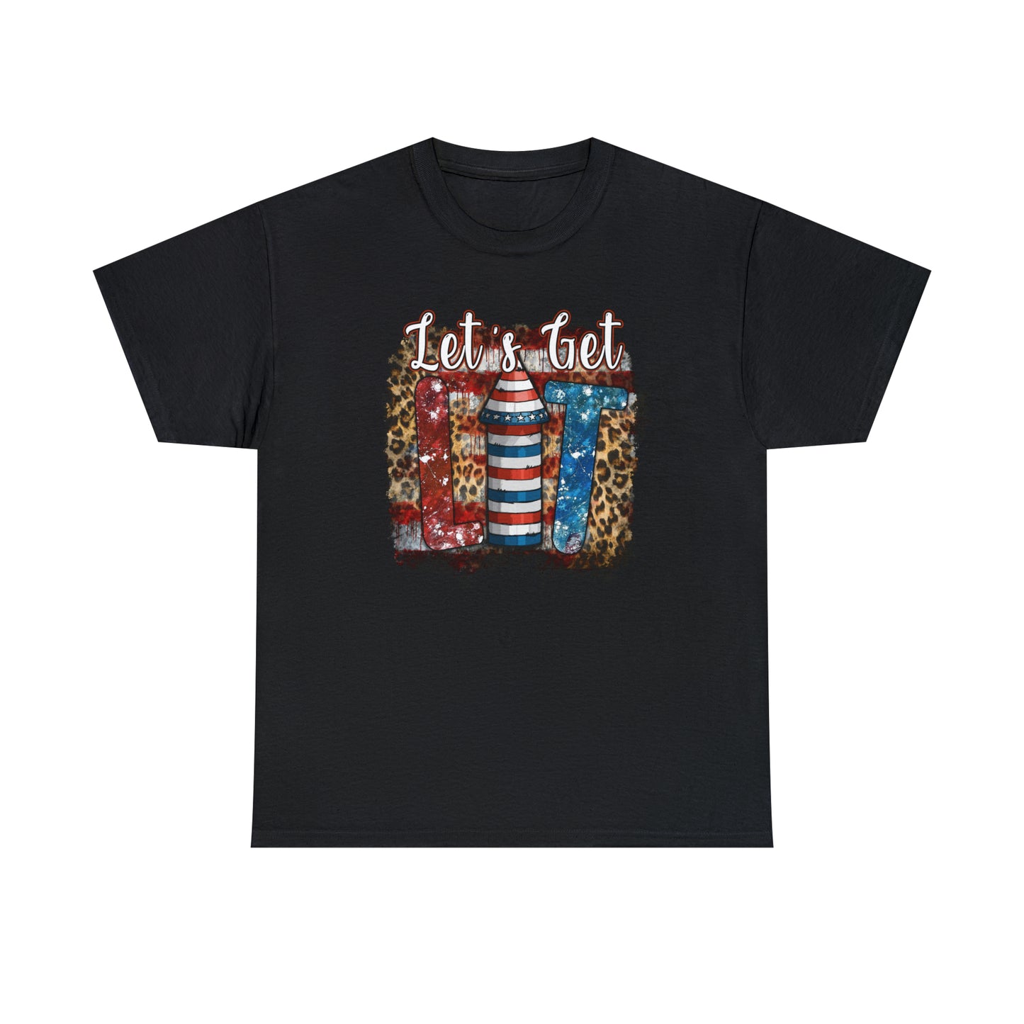 Light Up the Sky Patriotic Heavy Cotton Tee