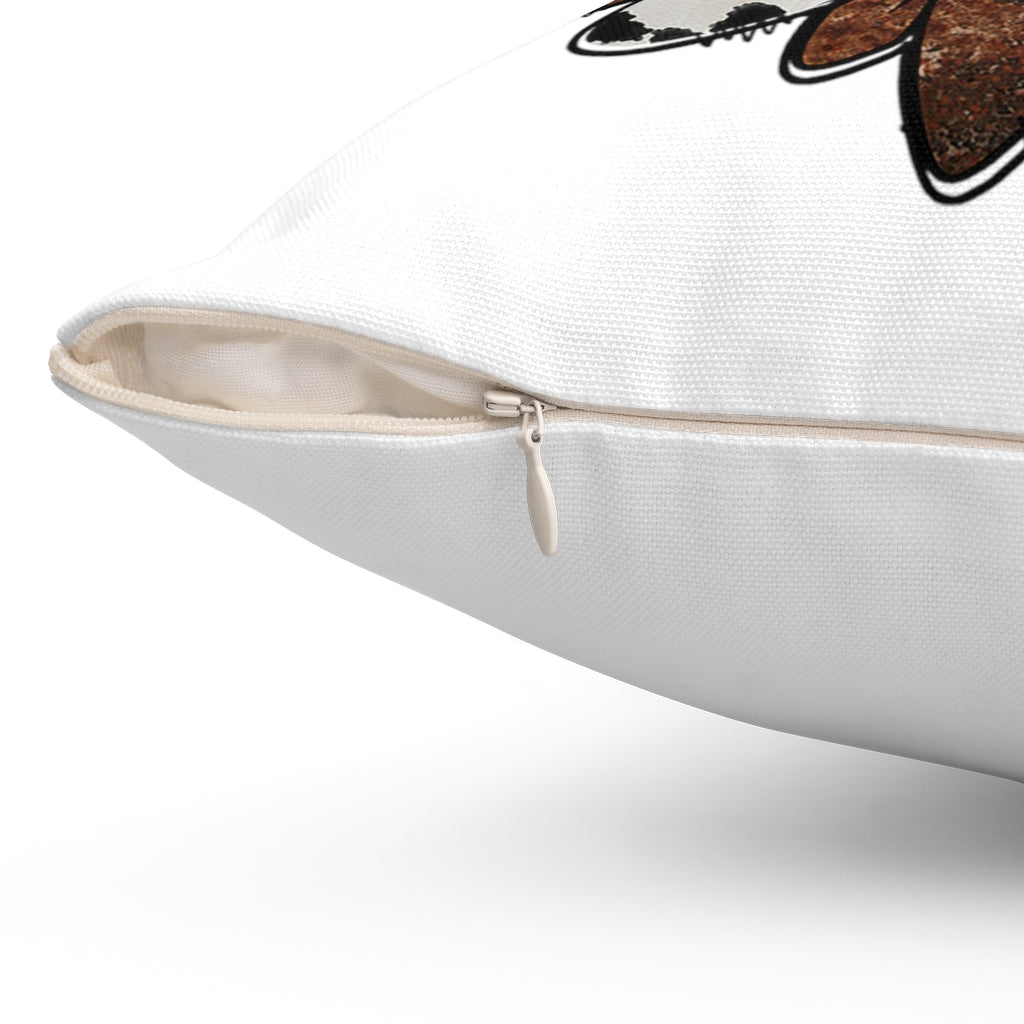 Spun Polyester Square Pillow