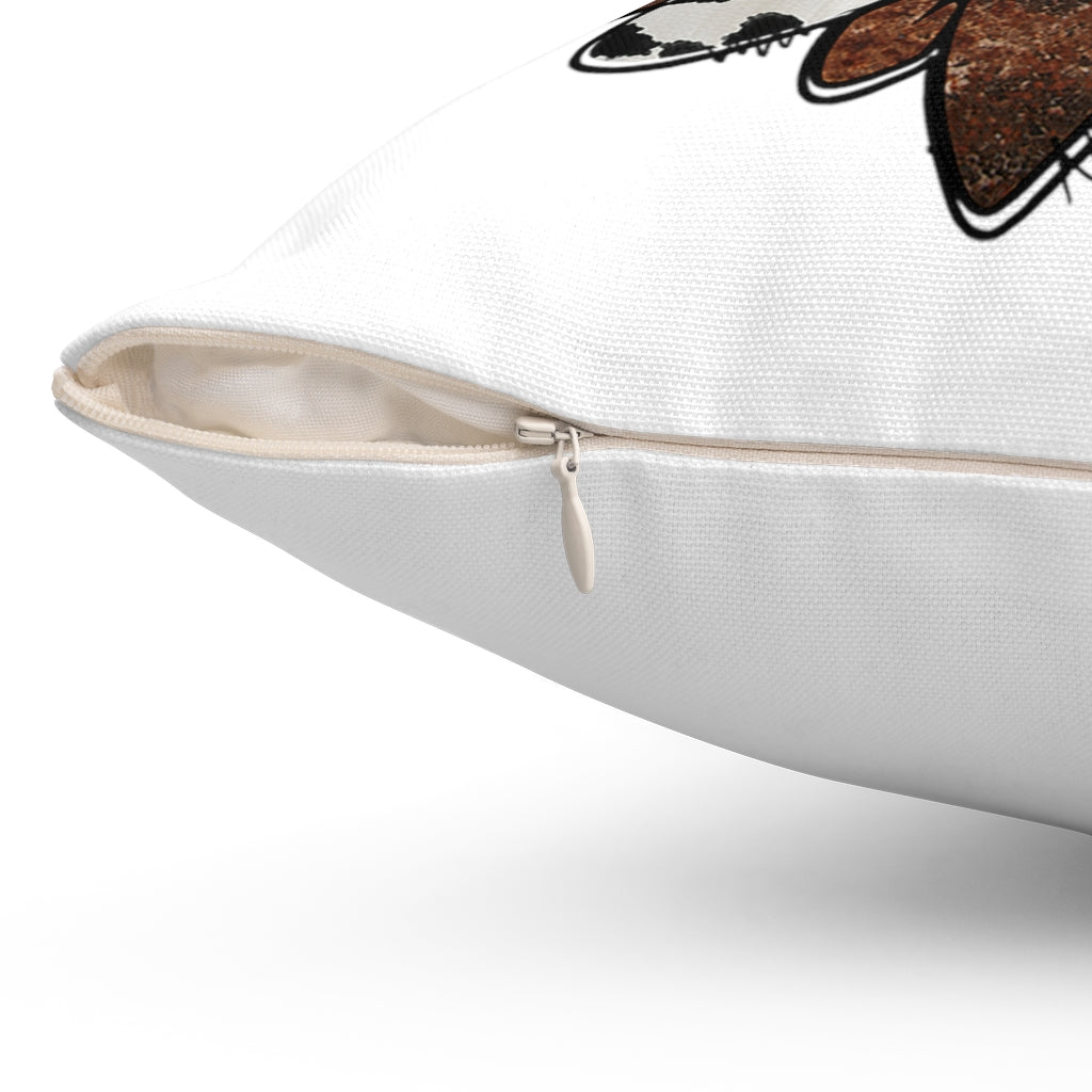 Spun Polyester Square Pillow