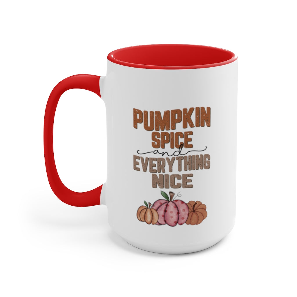 Two-Tone Coffee Mugs, 15oz