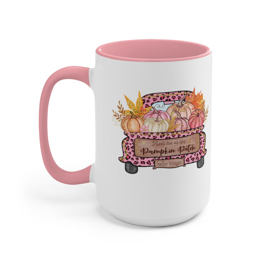 Two-Tone Coffee Mugs, 15oz