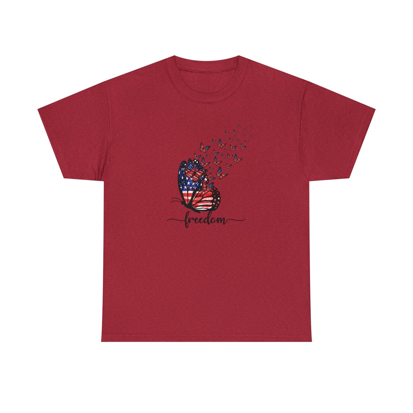 Fourth of July Patriotic Freedom Butterfly