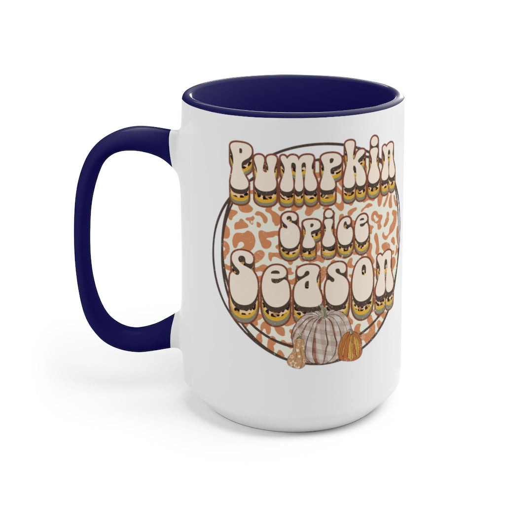 Two-Tone Coffee Mugs, 15oz