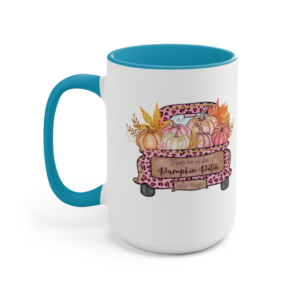 Two-Tone Coffee Mugs, 15oz