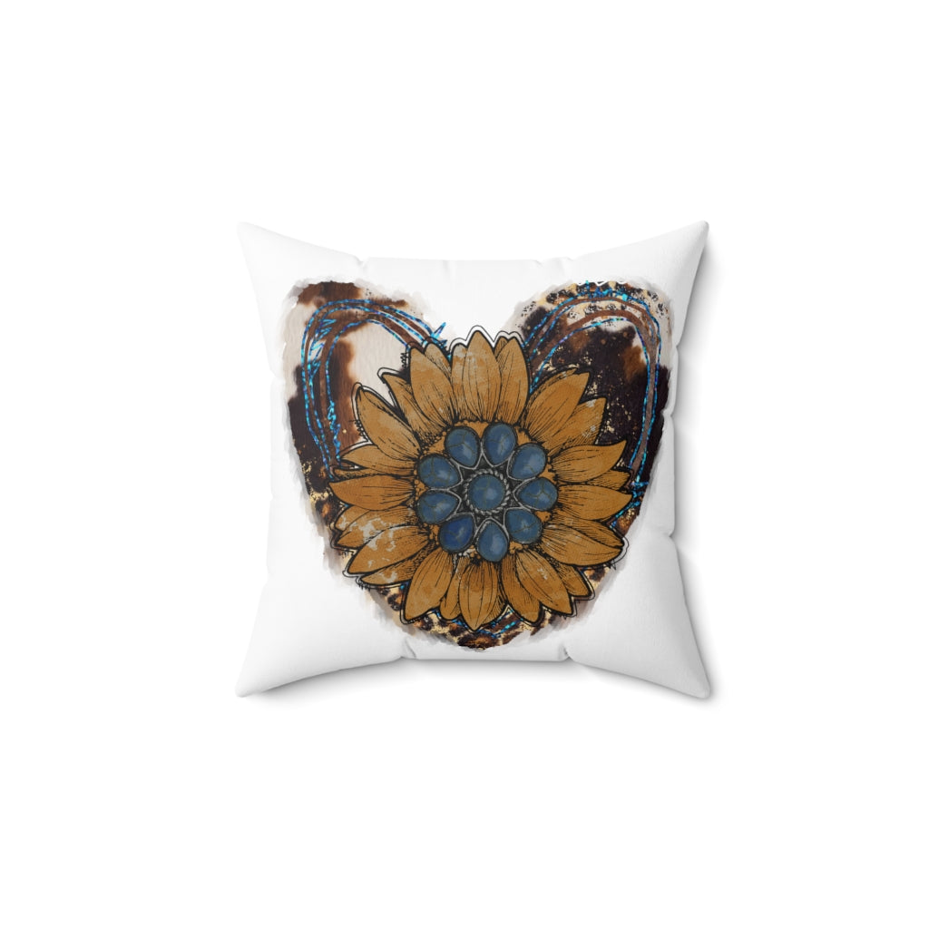 Spun Polyester Square Pillow