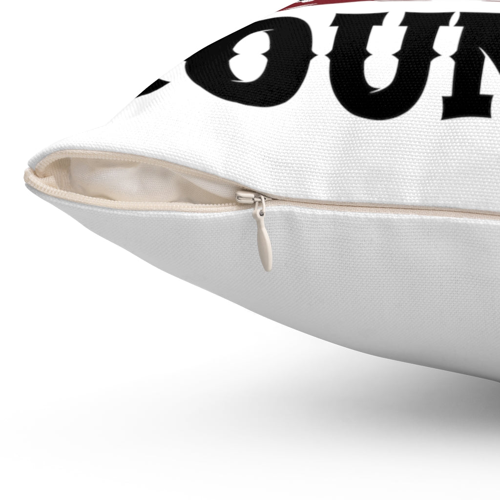 Spun Polyester Square Pillow