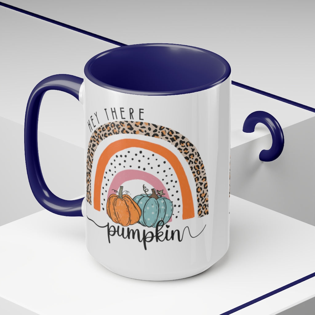 Two-Tone Coffee Mugs, 15oz