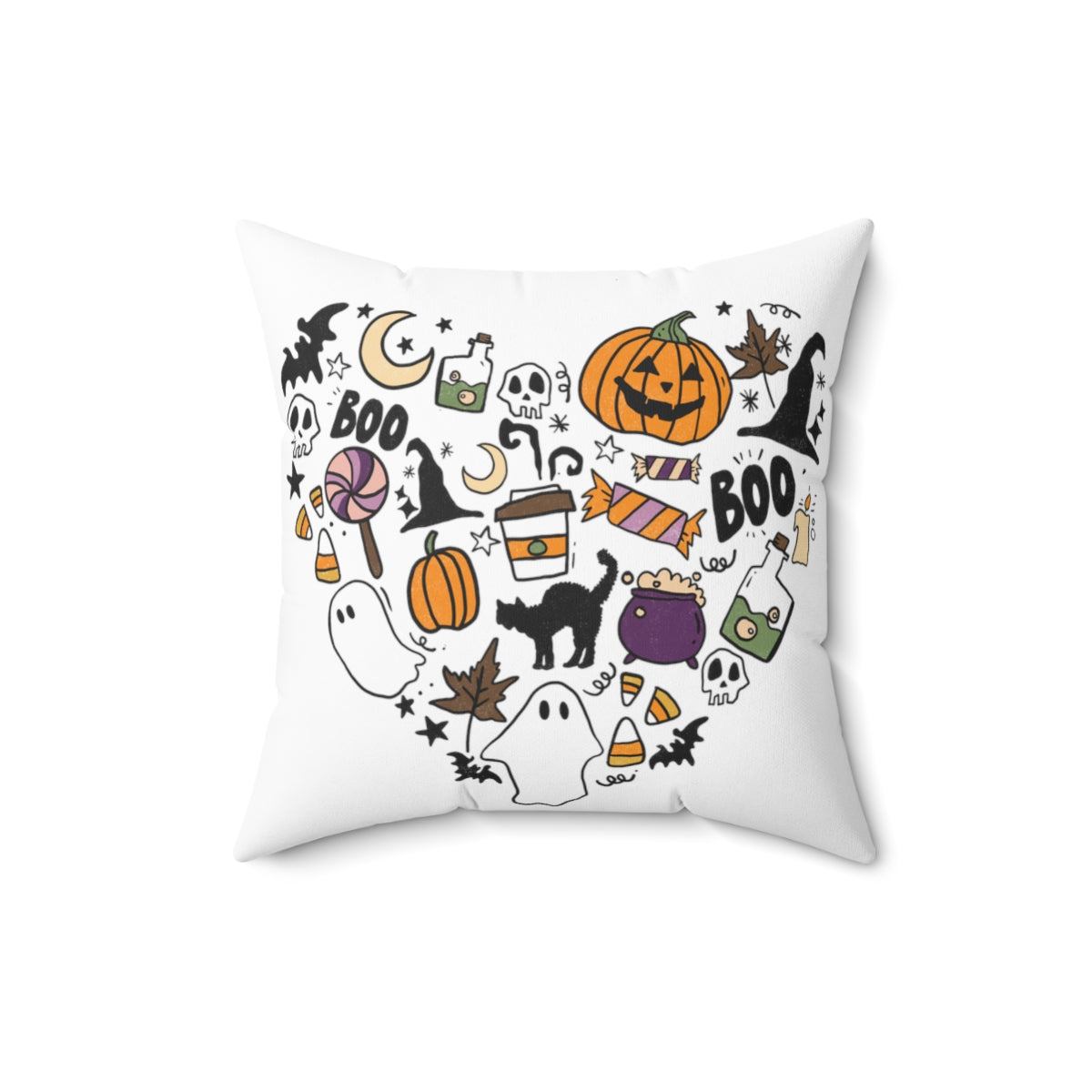 Spun Polyester Square Pillow