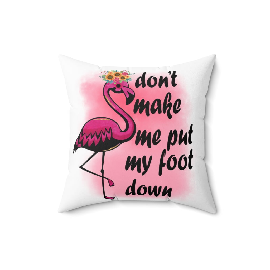 Spun Polyester Square Pillow