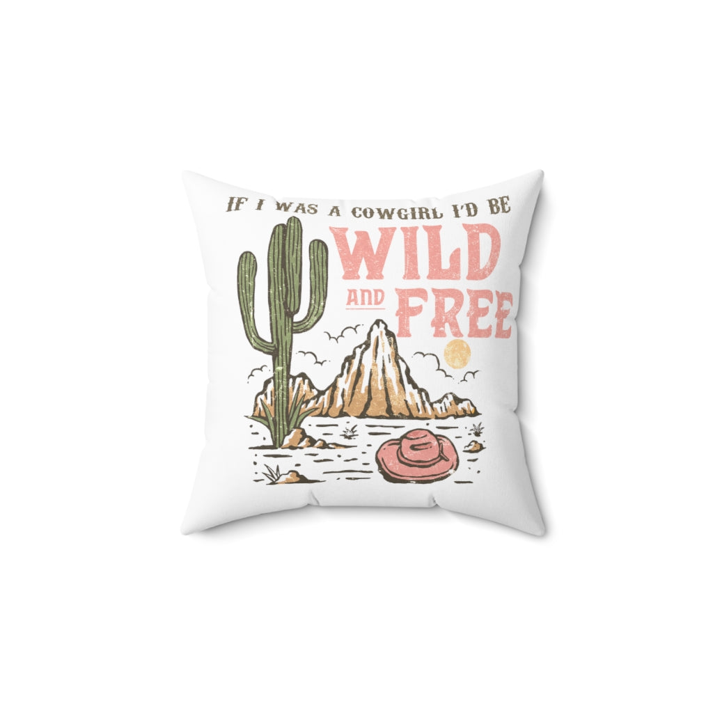 Spun Polyester Square Pillow