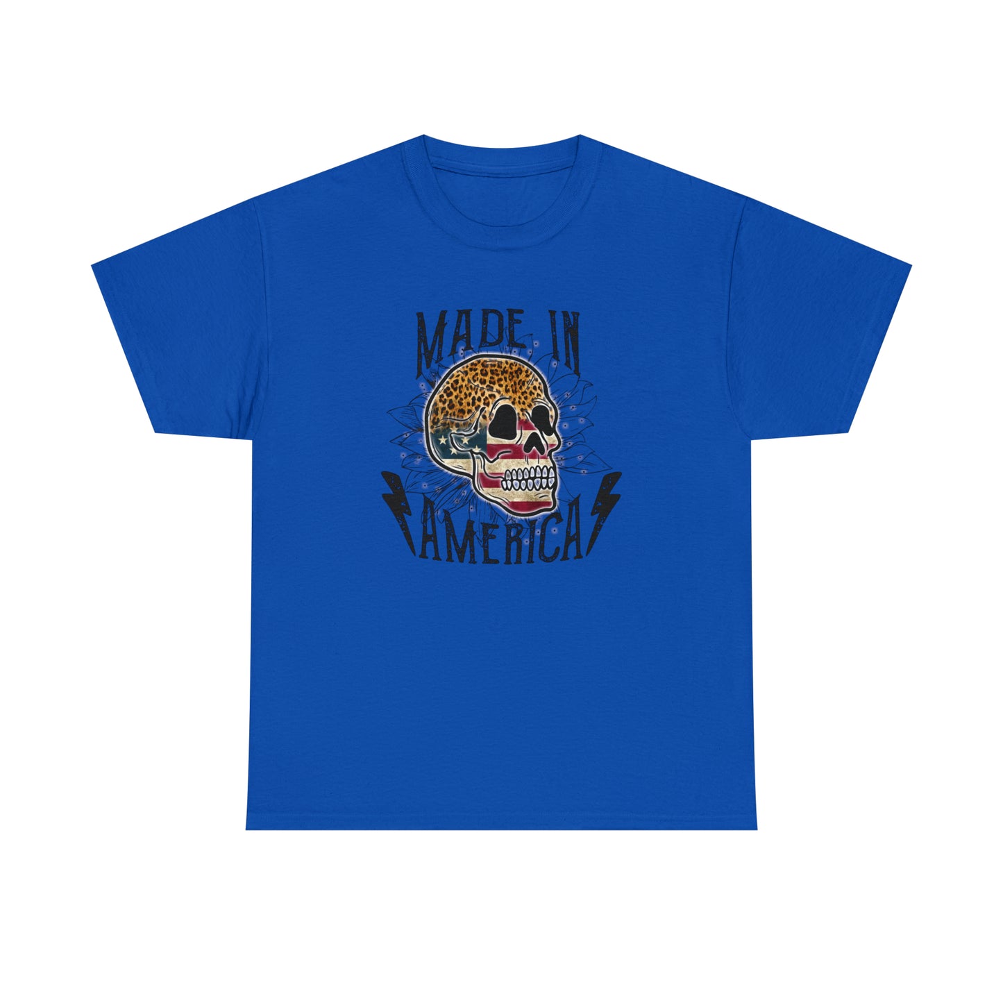 America Skull Graphic Tee
