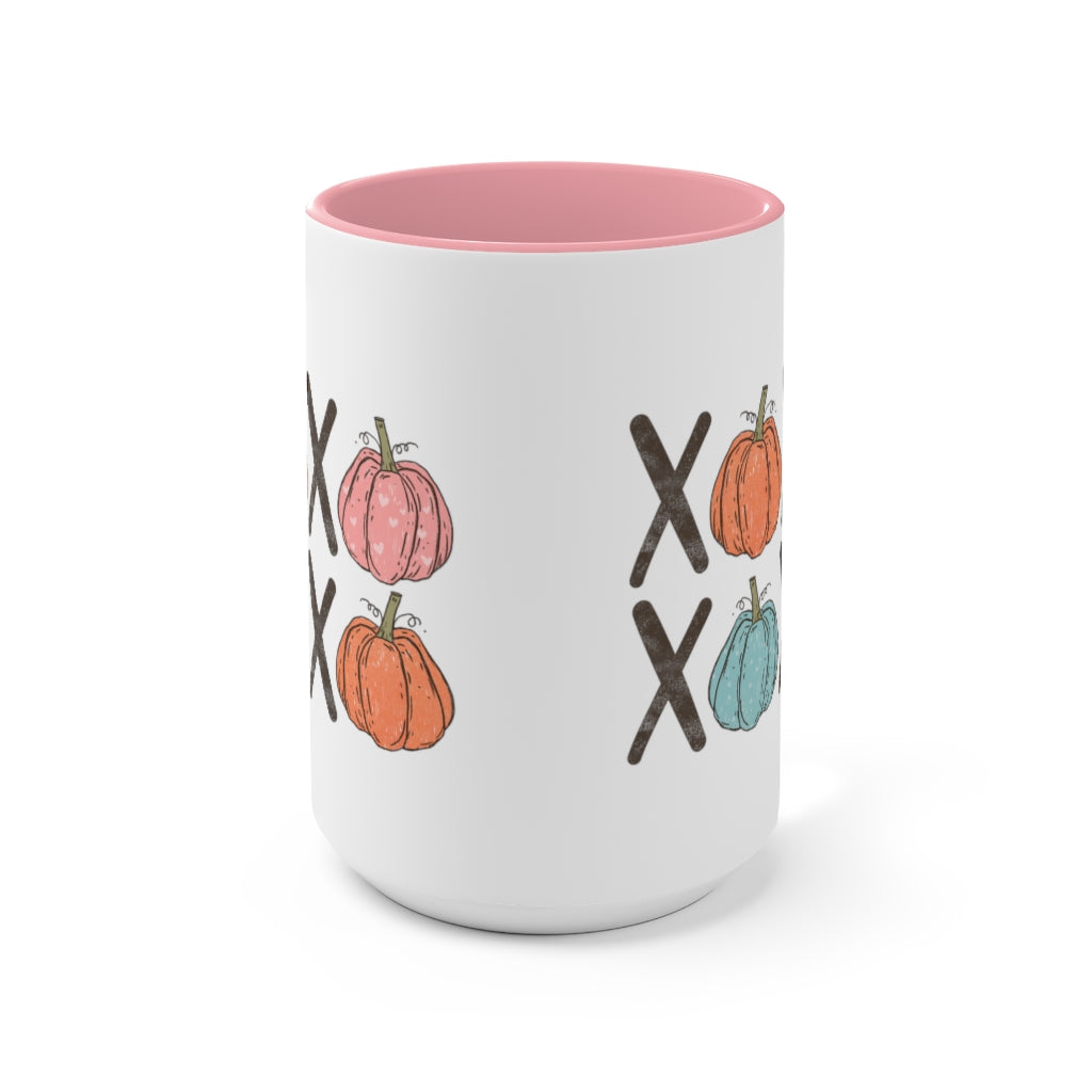 Two-Tone Coffee Mugs, 15oz