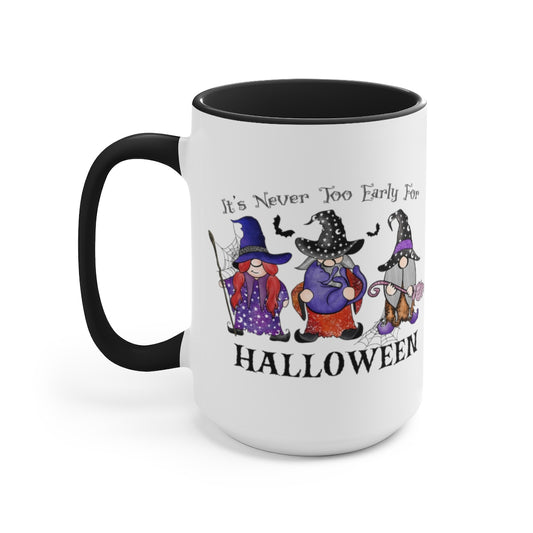 Two-Tone Coffee Mugs, 15oz