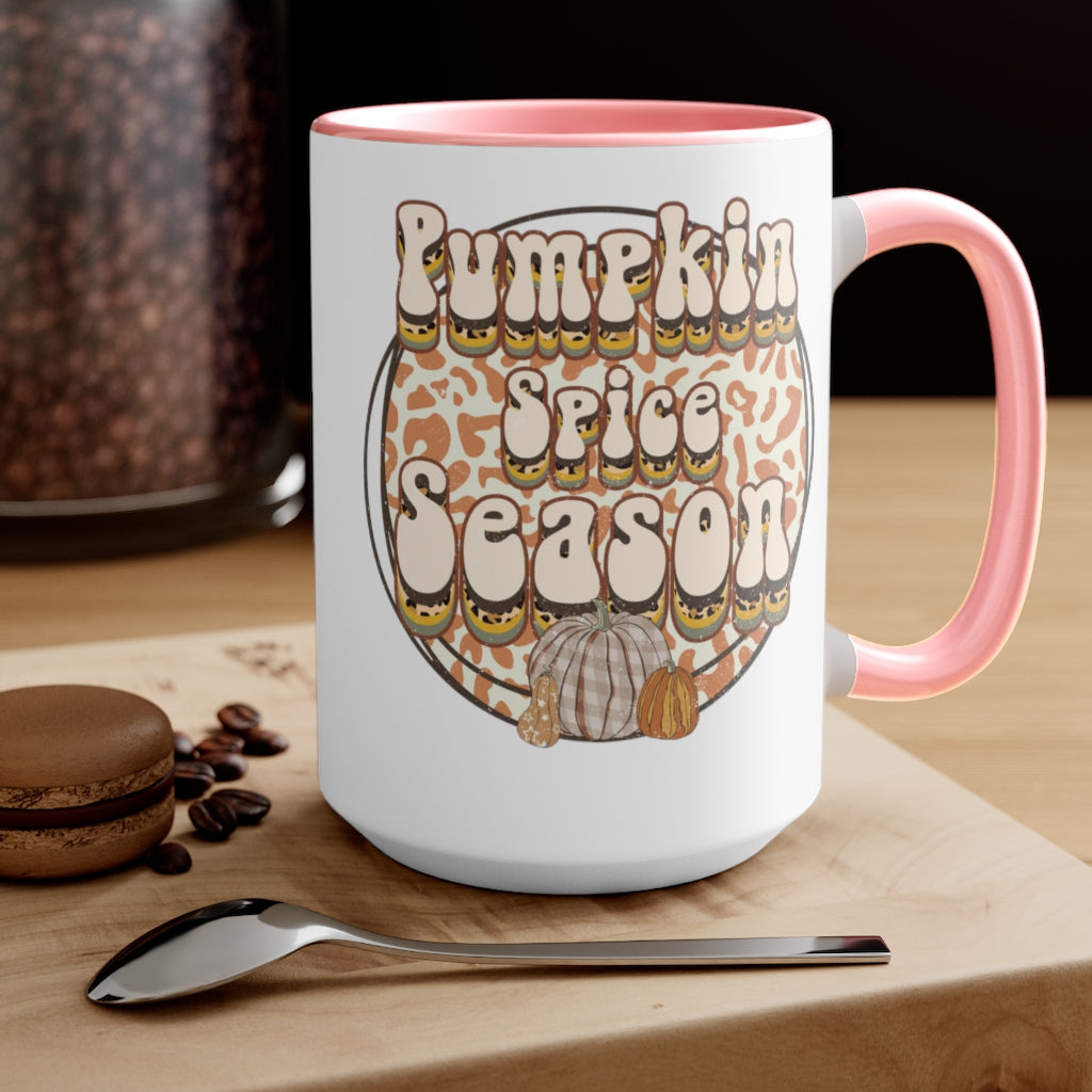 Two-Tone Coffee Mugs, 15oz