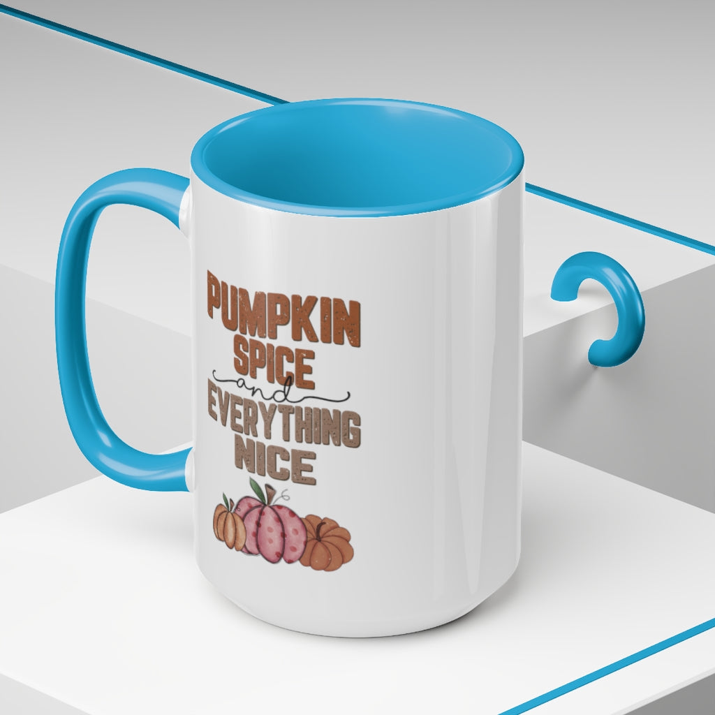 Two-Tone Coffee Mugs, 15oz