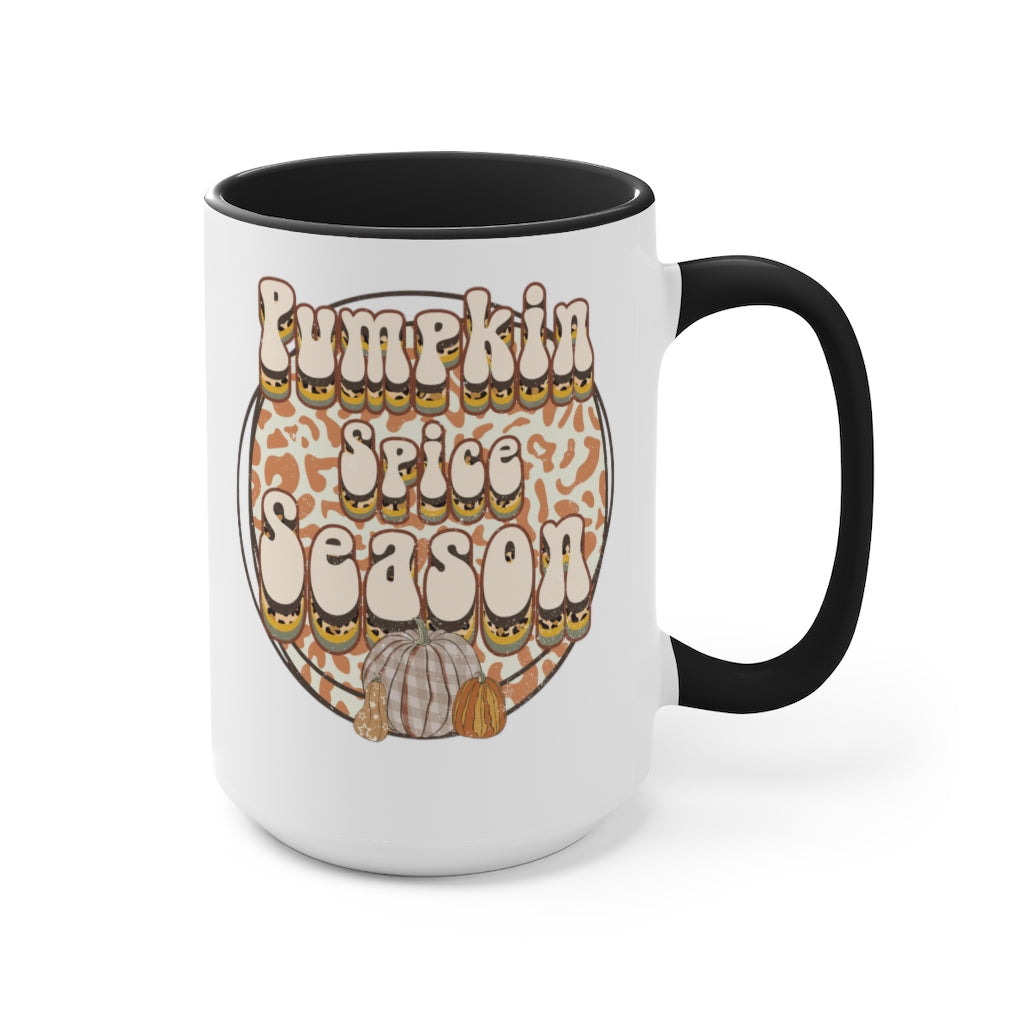 Two-Tone Coffee Mugs, 15oz
